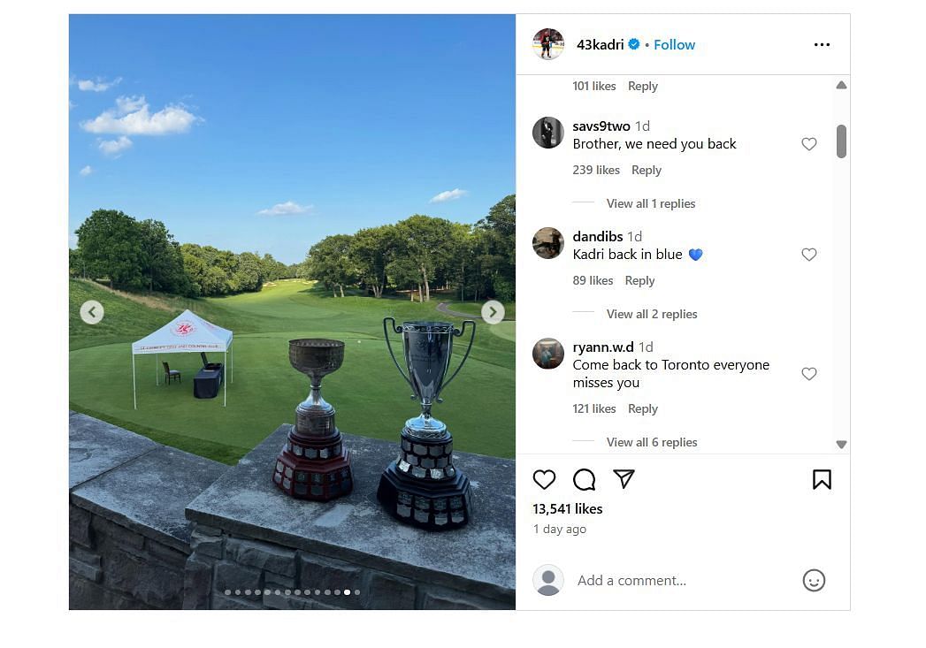 via Instagram/@ 43kadri